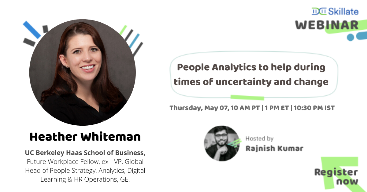 People Analytics to help during times of uncertainty and change