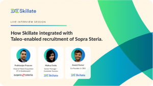 How Skillate integrated with Taleo-enabled recruitment of Sopra Steria